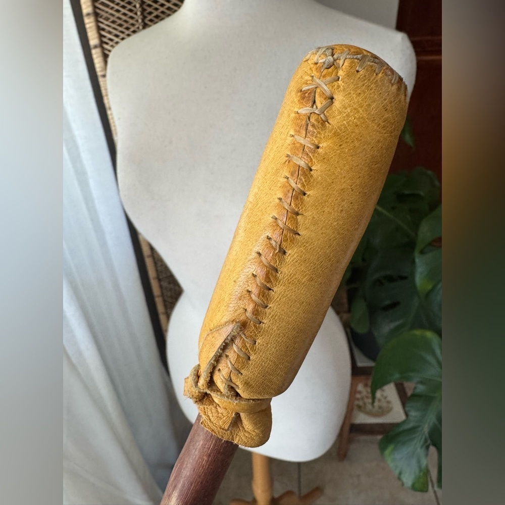 Handcrafted Rawhide Frame Drum w/ Leather Mallet – 17” - Picture 6 of 6